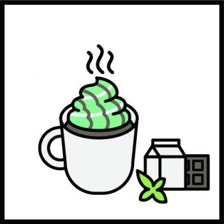 민트초콜릿 라테